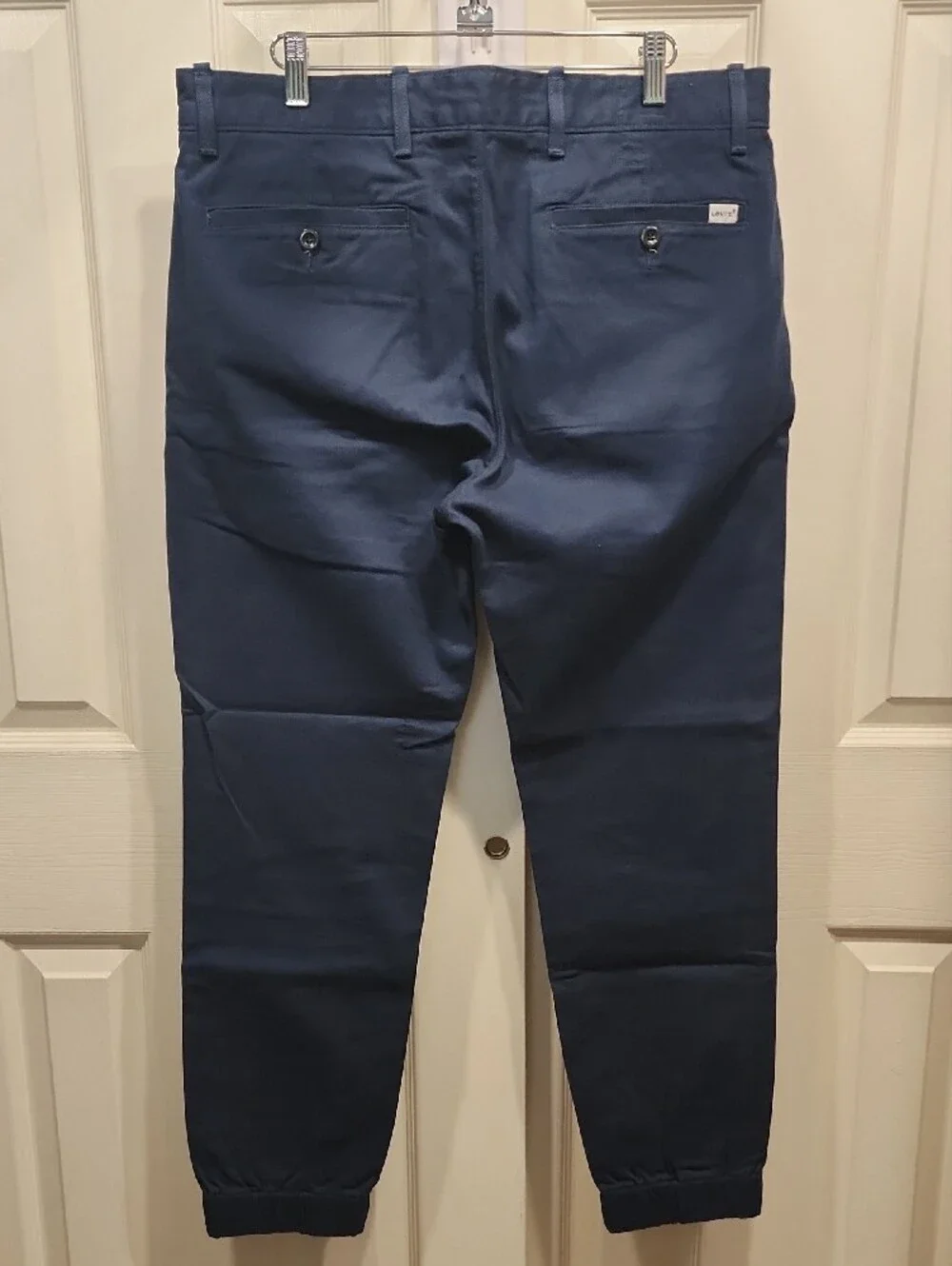Levi's Men's Navy Stretch Chino Jogger Pants 33X30